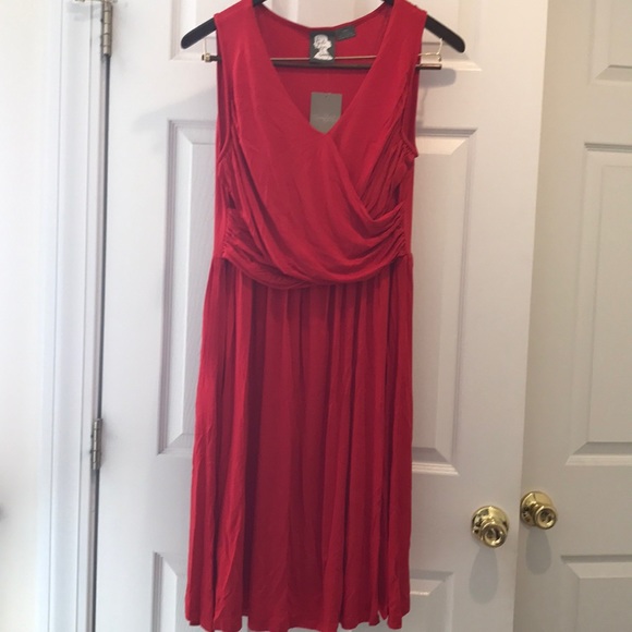 Anthropologie Dresses & Skirts - Anthropologie Dress. Red. Soft. Classy.